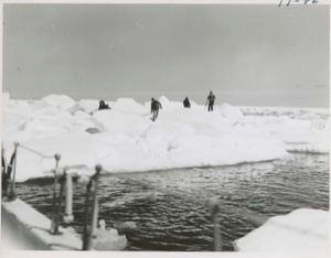 Image of On the ice off Saglek